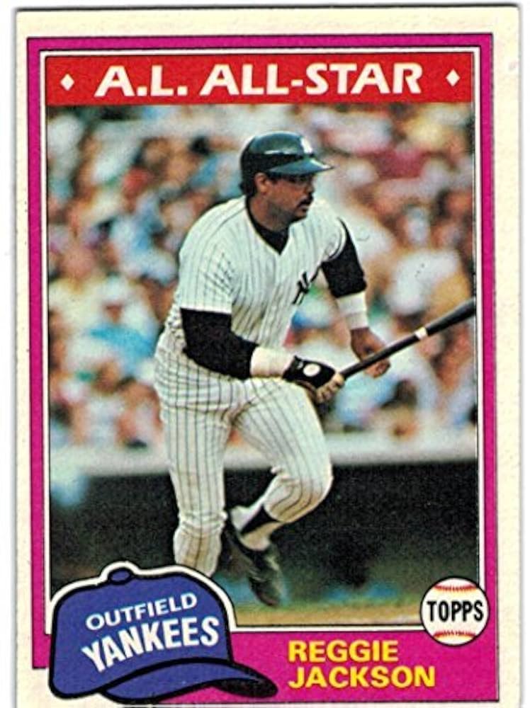 Amazon.com: 1981 Topps New York Yankees Team Set with Reggie